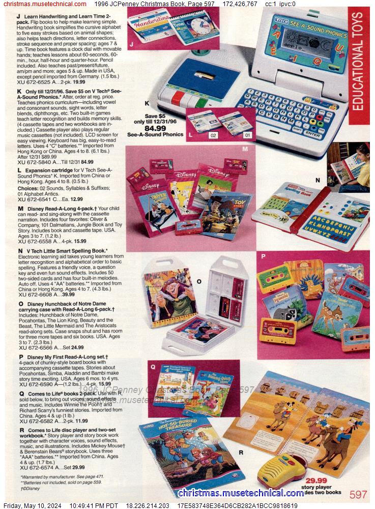 1996 JCPenney Christmas Book, Page 597