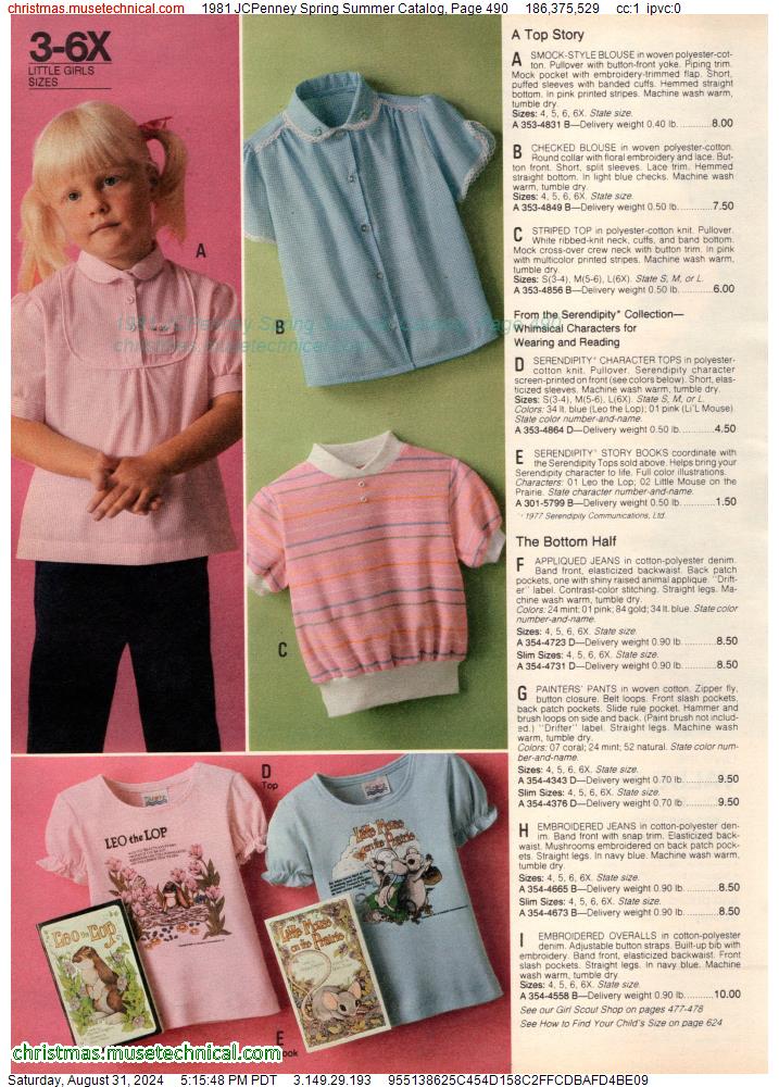 1981 JCPenney Spring Summer Catalog, Page 490