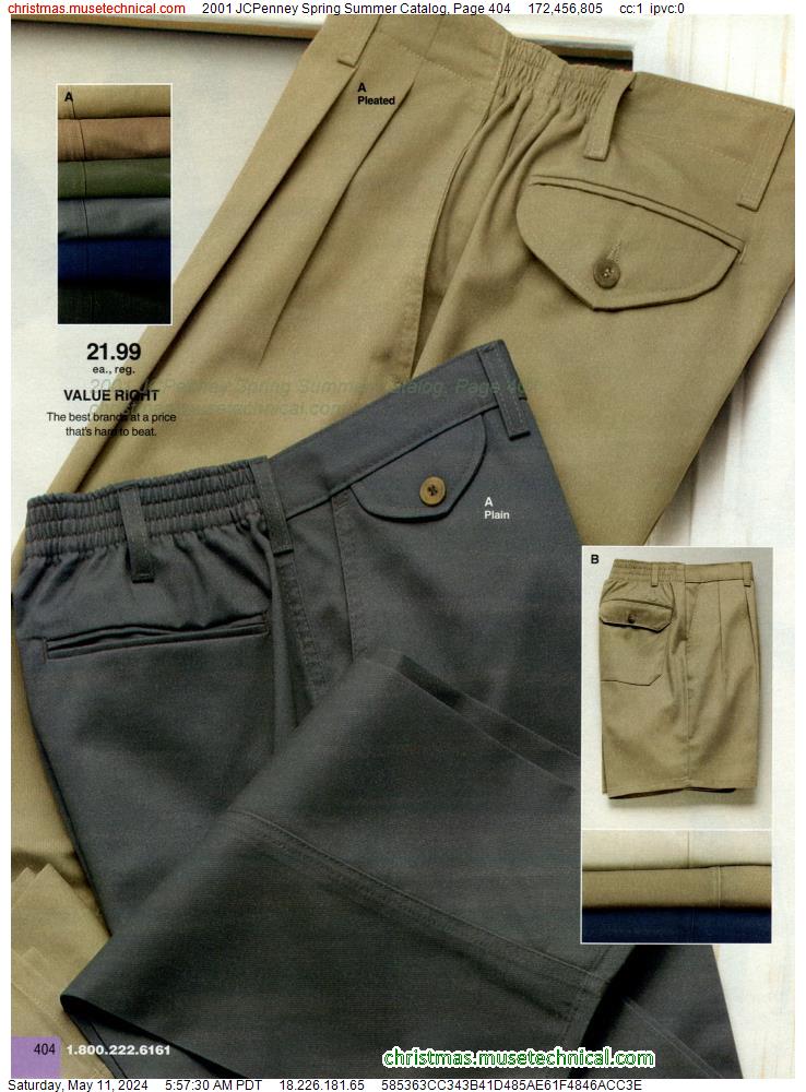 2001 JCPenney Spring Summer Catalog, Page 404