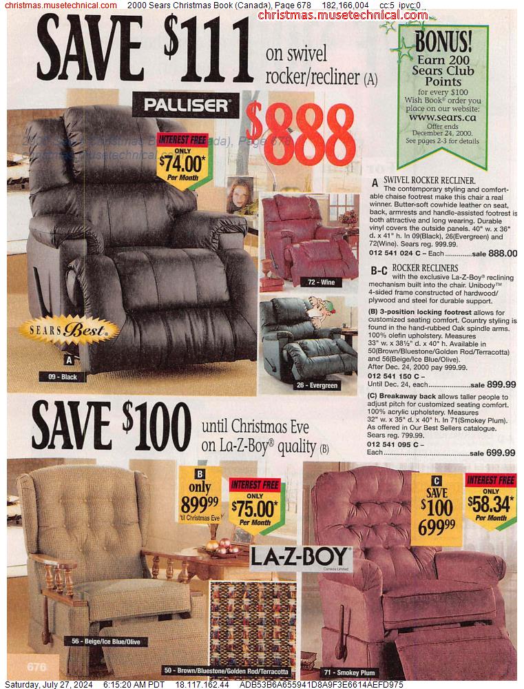 2000 Sears Christmas Book (Canada), Page 678
