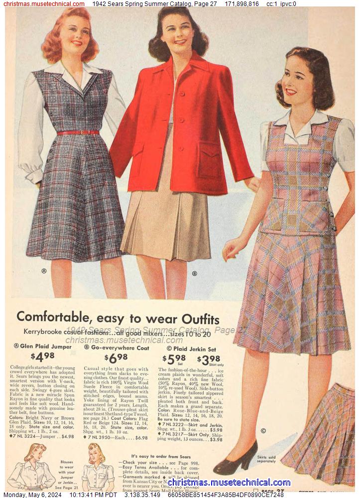 1942 Sears Spring Summer Catalog, Page 14 - Christmas 