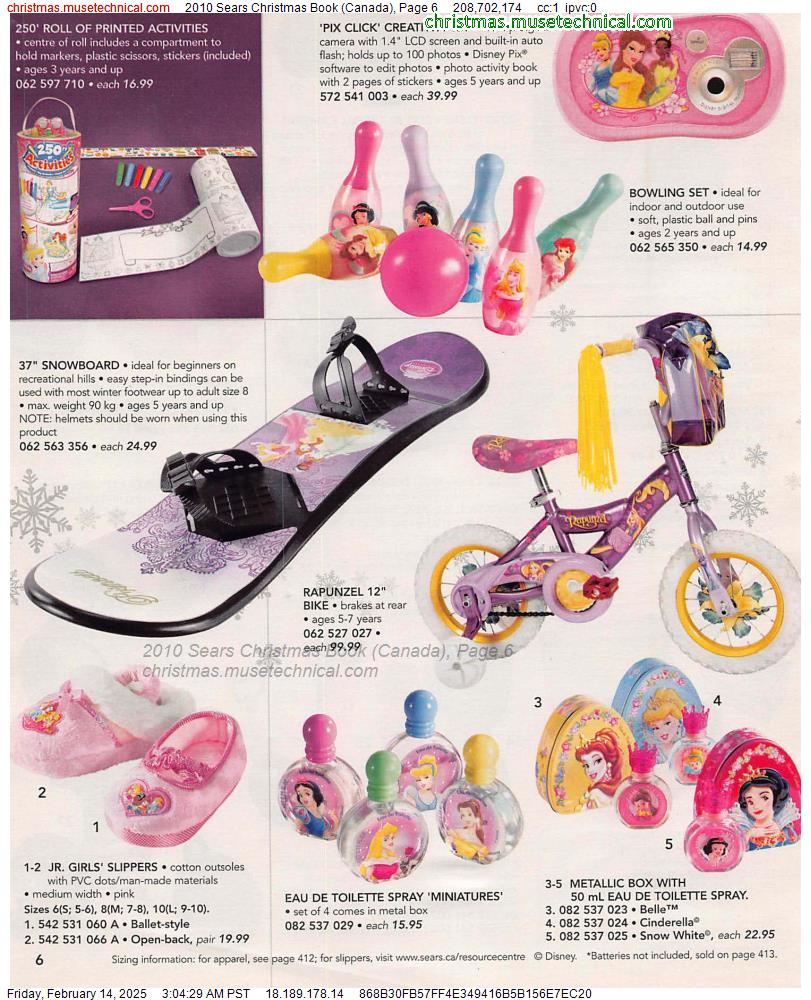 2010 Sears Christmas Book (Canada), Page 6