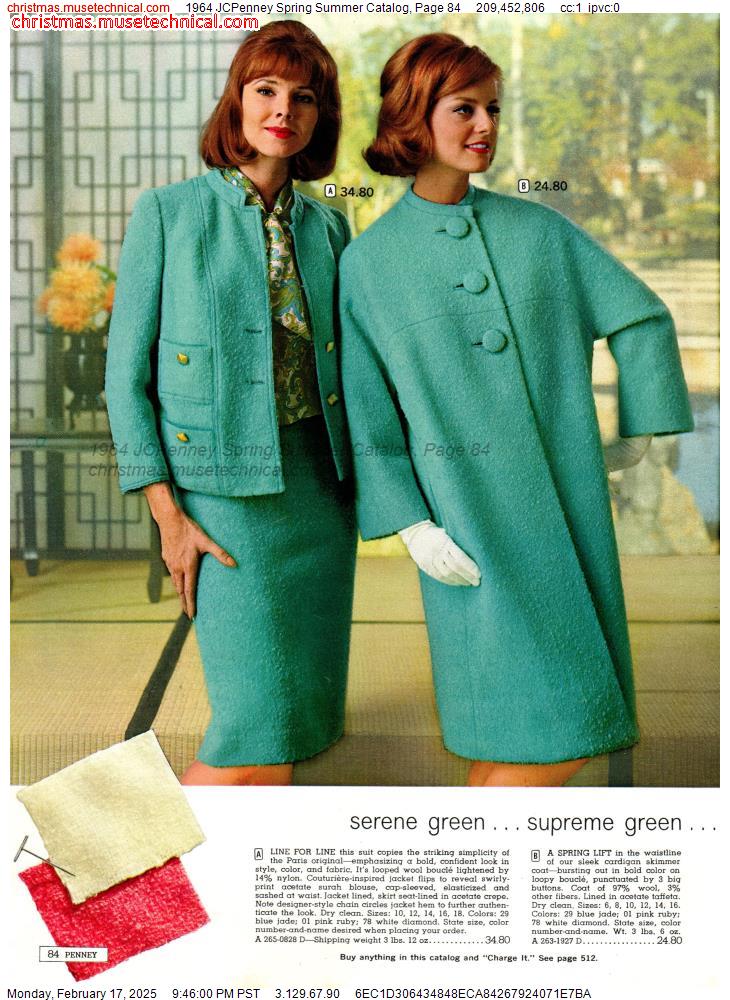 1964 JCPenney Spring Summer Catalog, Page 84