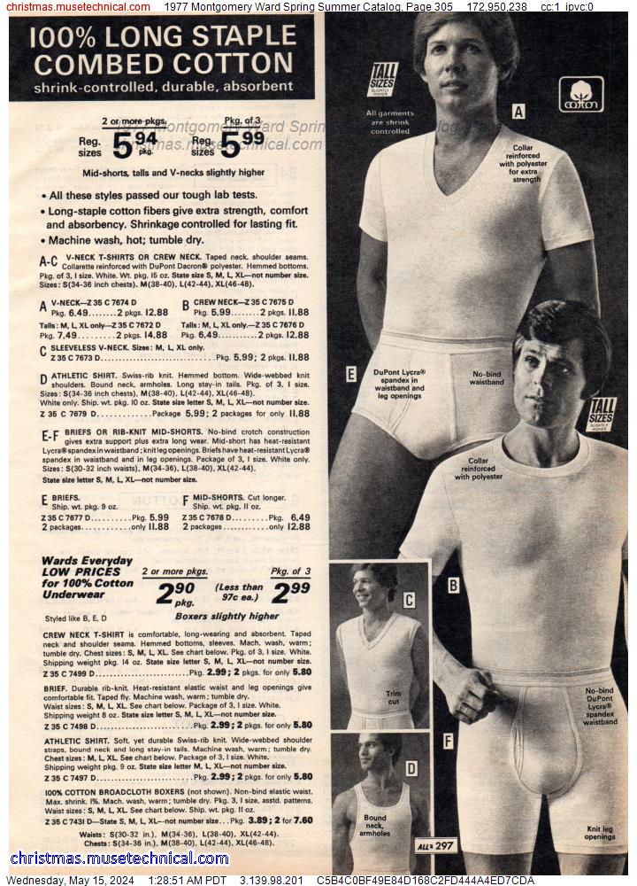 1977 Montgomery Ward Spring Summer Catalog, Page 305