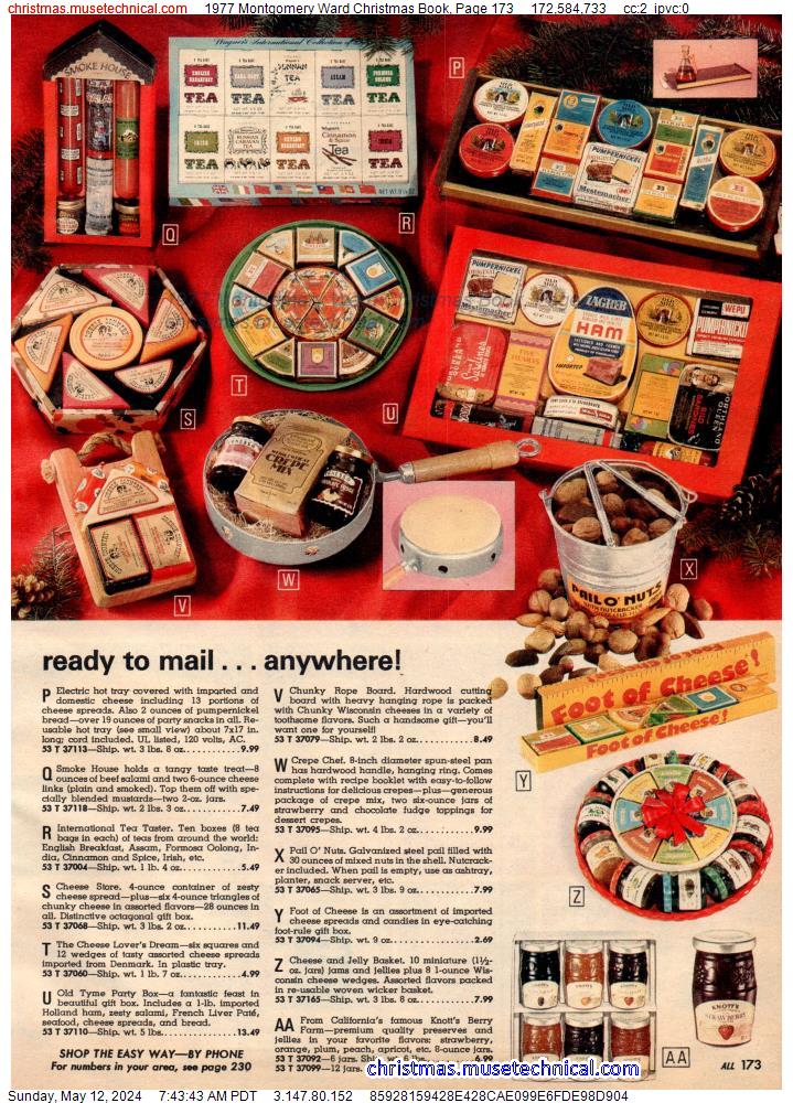 1977 Montgomery Ward Christmas Book, Page 173