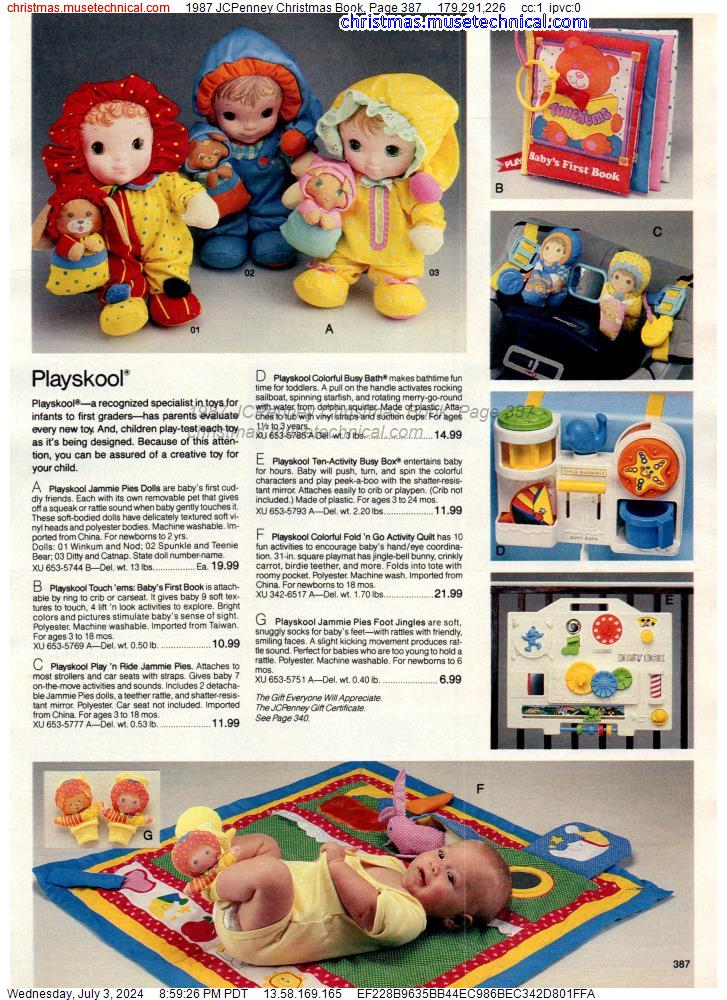 1987 JCPenney Christmas Book, Page 387