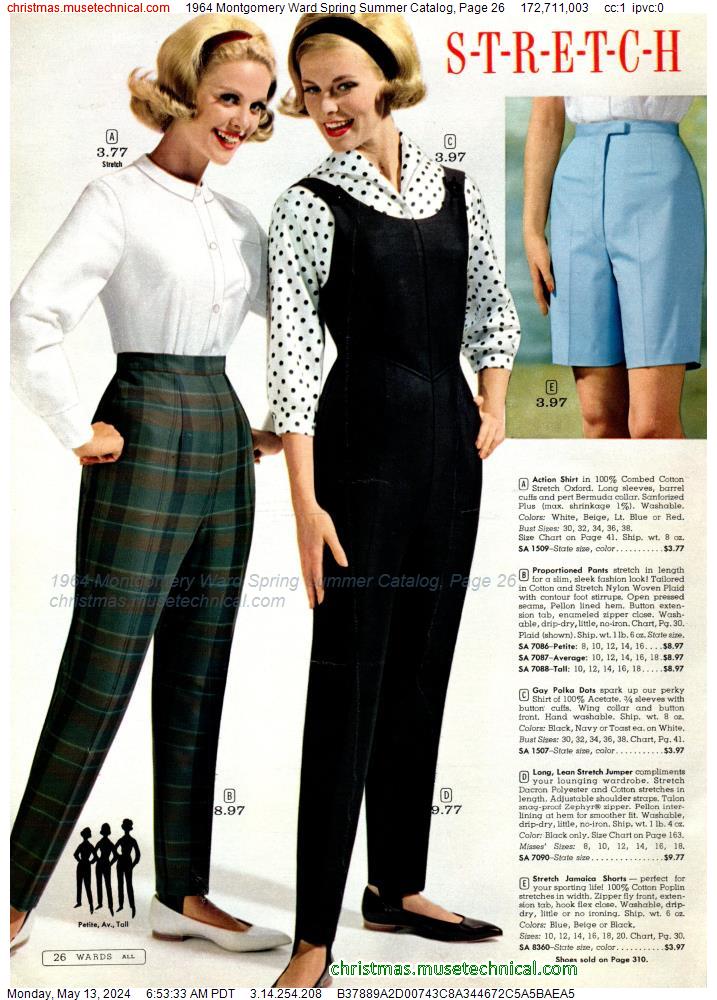 1964 Montgomery Ward Spring Summer Catalog, Page 26
