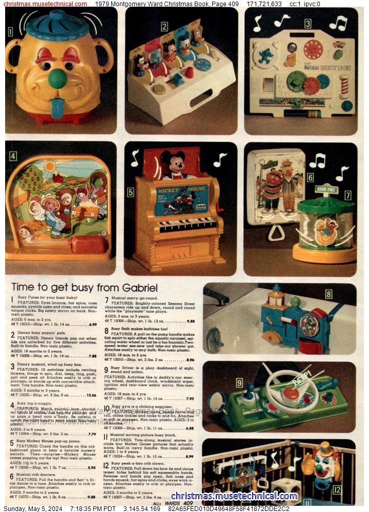 1979 Montgomery Ward Christmas Book, Page 409