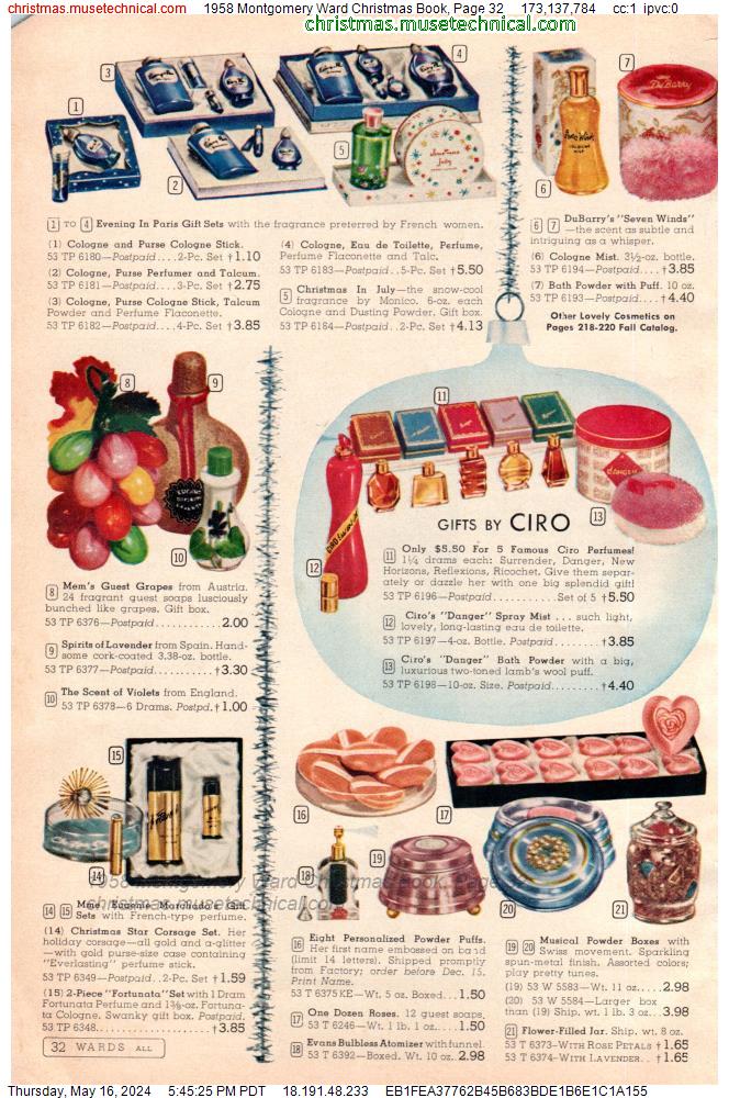 1958 Montgomery Ward Christmas Book, Page 32