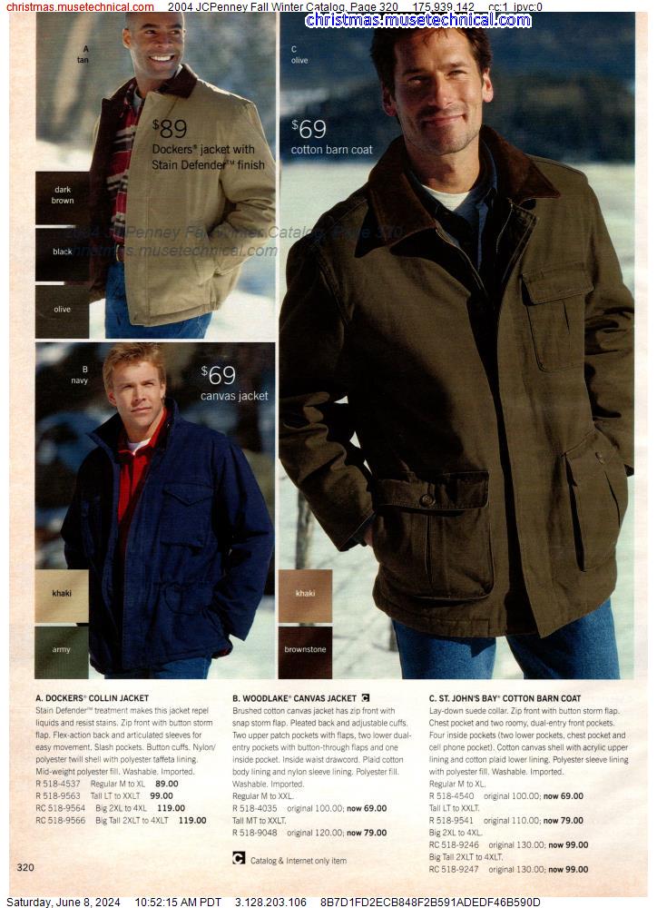 2004 JCPenney Fall Winter Catalog, Page 320