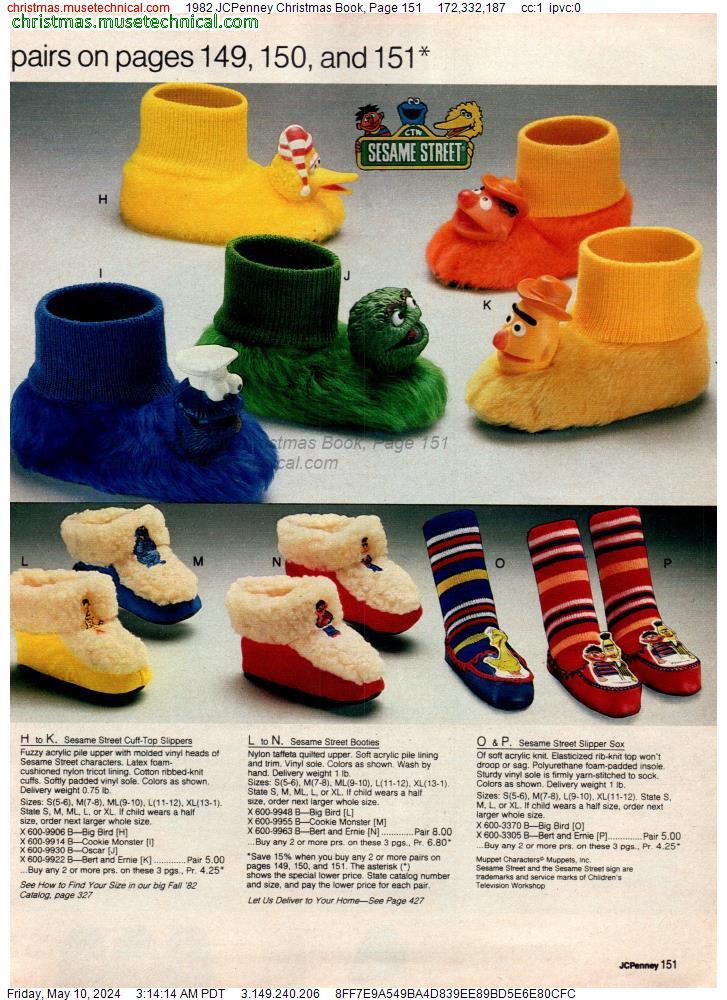 1982 JCPenney Christmas Book, Page 151