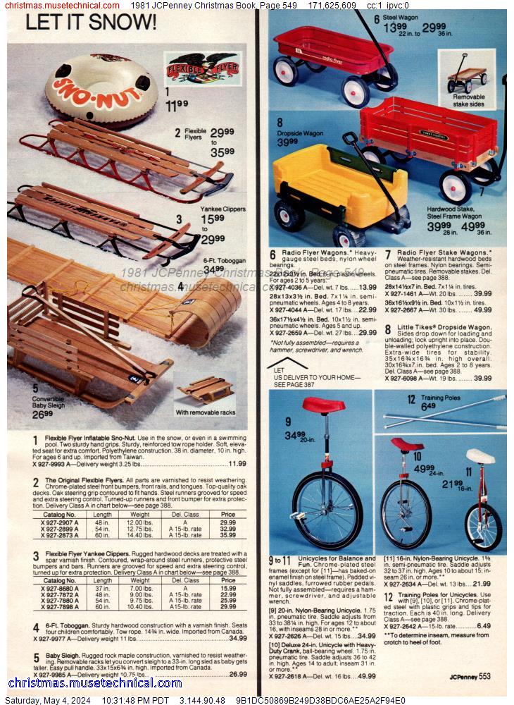1981 JCPenney Christmas Book, Page 549