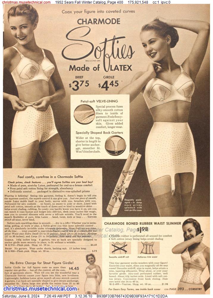 1952 Sears Fall Winter Catalog, Page 400