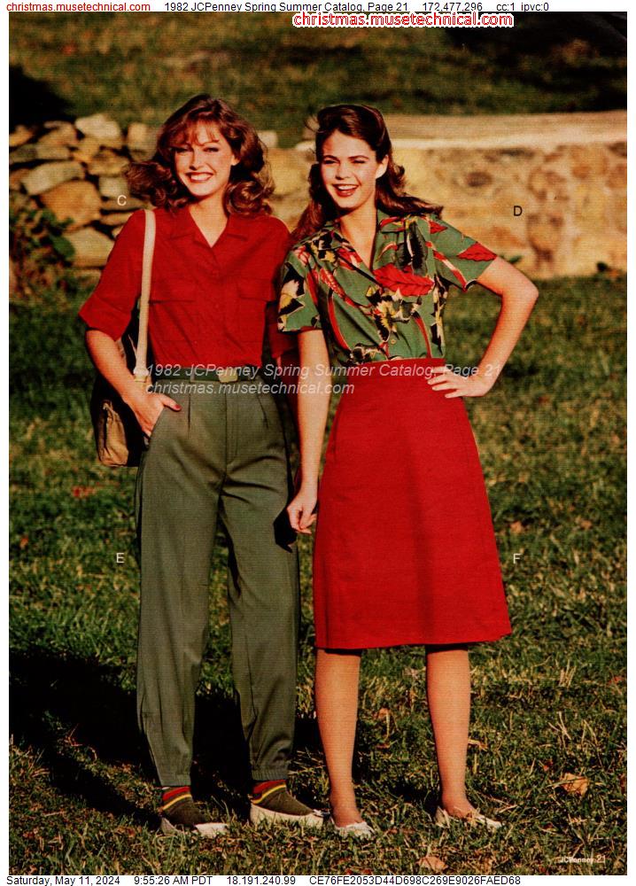 1982 JCPenney Spring Summer Catalog, Page 21