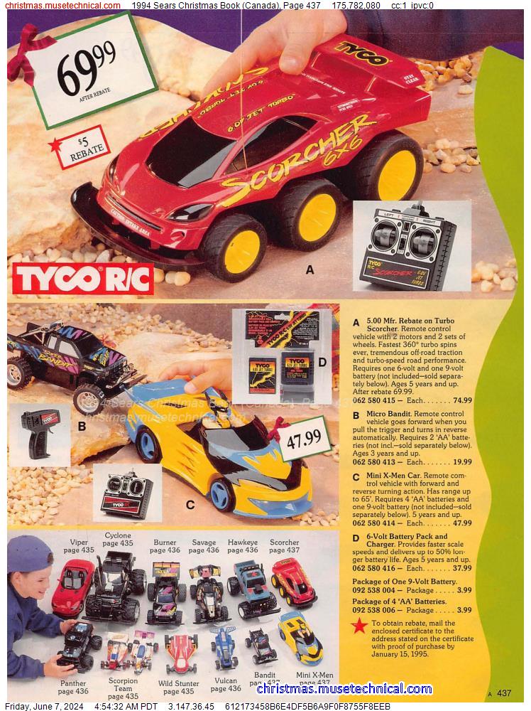 1994 Sears Christmas Book (Canada), Page 437
