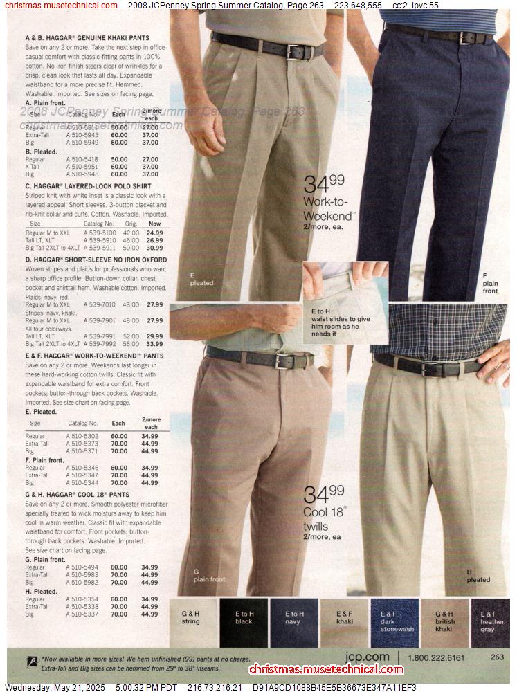 2008 JCPenney Spring Summer Catalog, Page 263