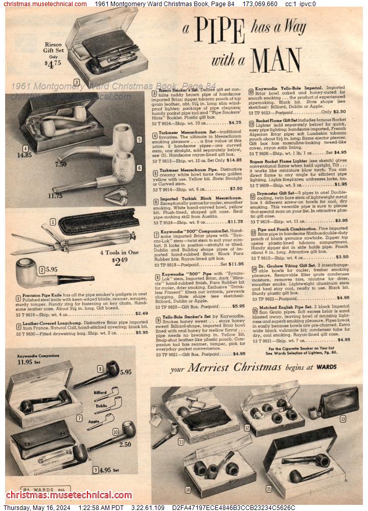 1961 Montgomery Ward Christmas Book, Page 84