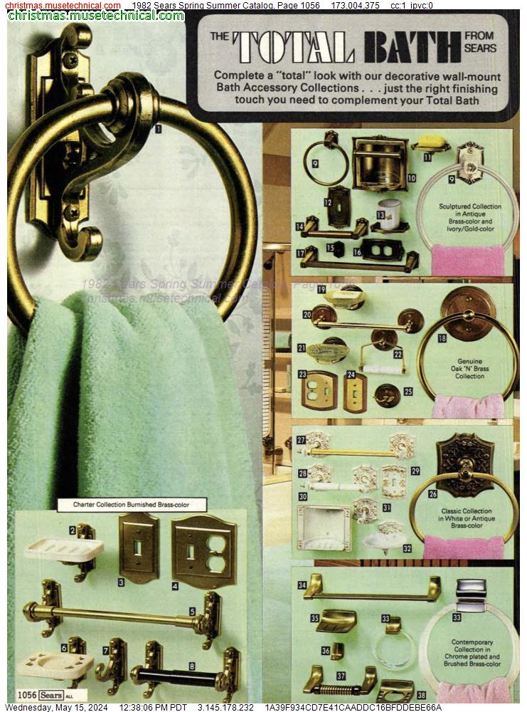 1982 Sears Spring Summer Catalog, Page 1056