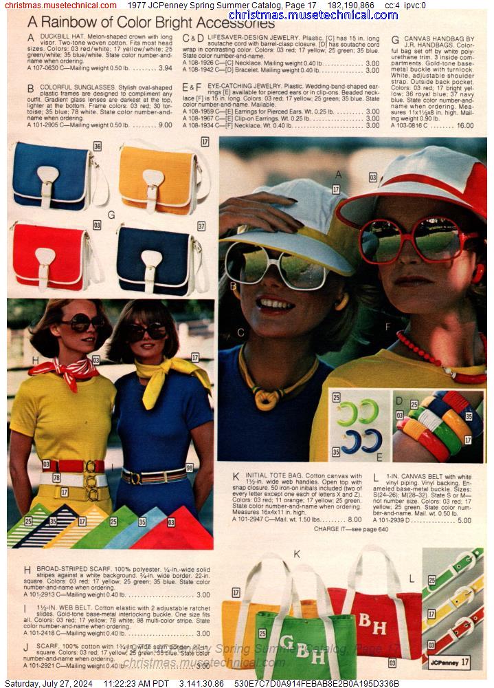 1977 JCPenney Spring Summer Catalog, Page 17