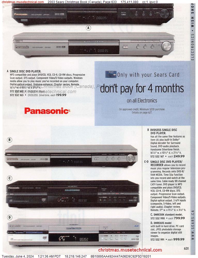 2003 Sears Christmas Book (Canada), Page 633