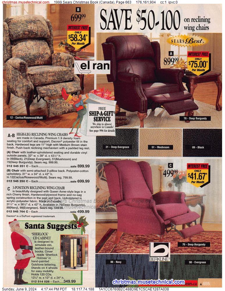 1999 Sears Christmas Book (Canada), Page 663