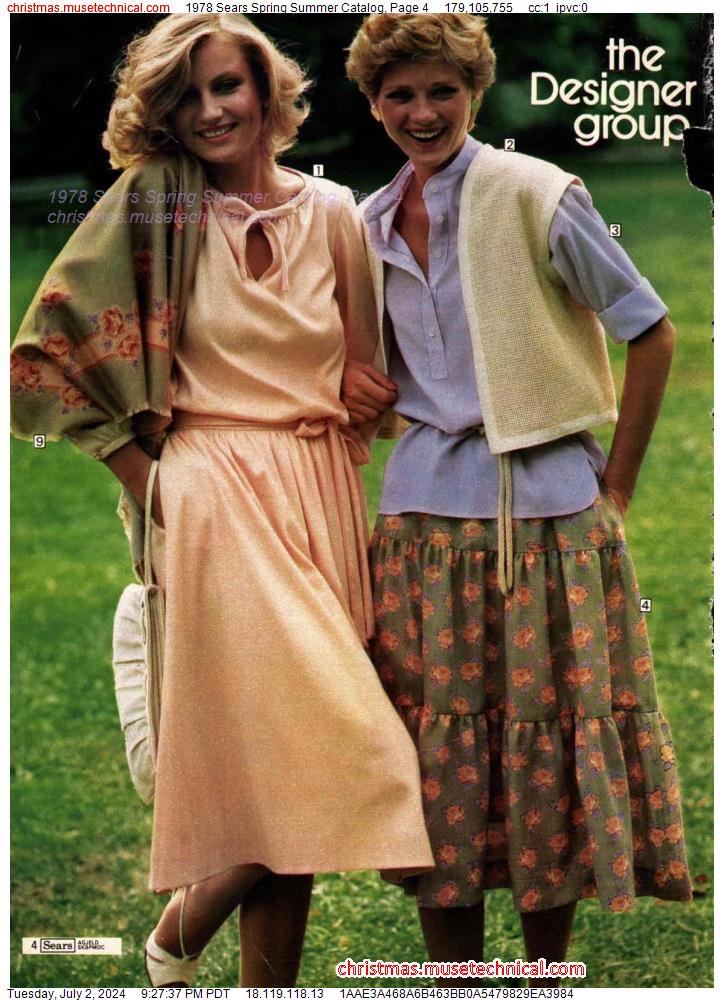 1978 Sears Spring Summer Catalog, Page 4