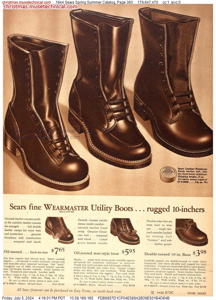 1944 Sears Spring Summer Catalog, Page 363
