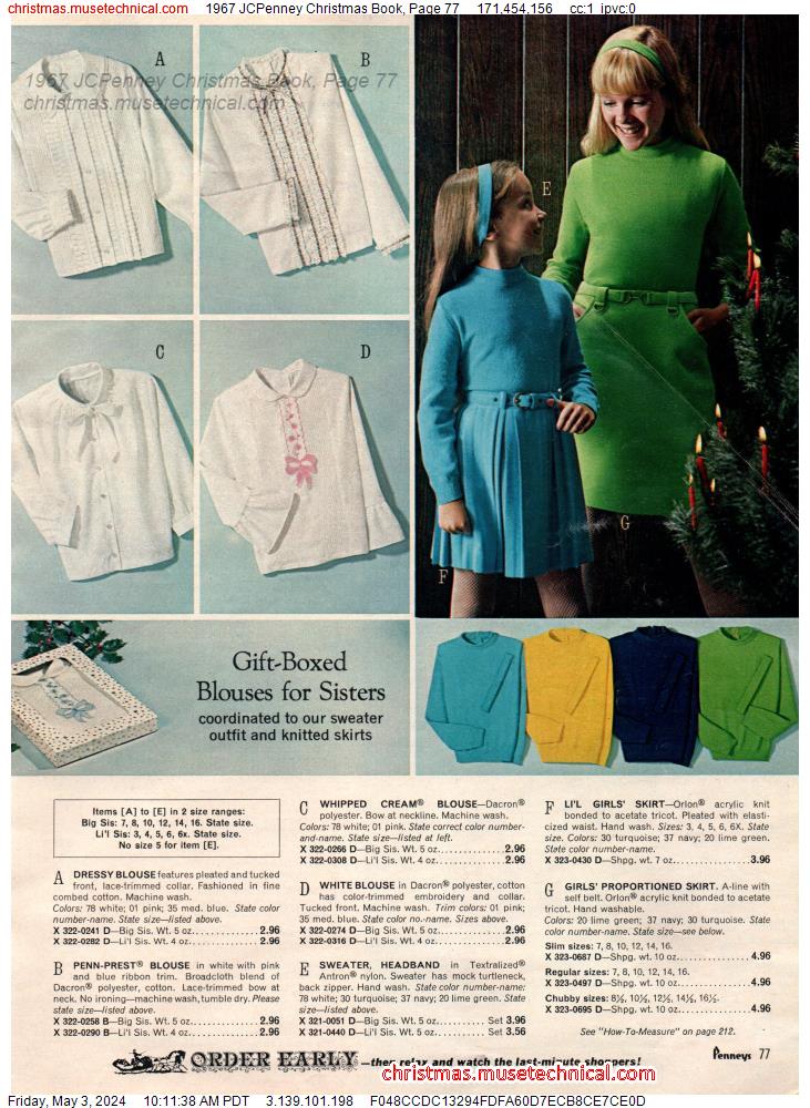 1967 JCPenney Christmas Book, Page 77