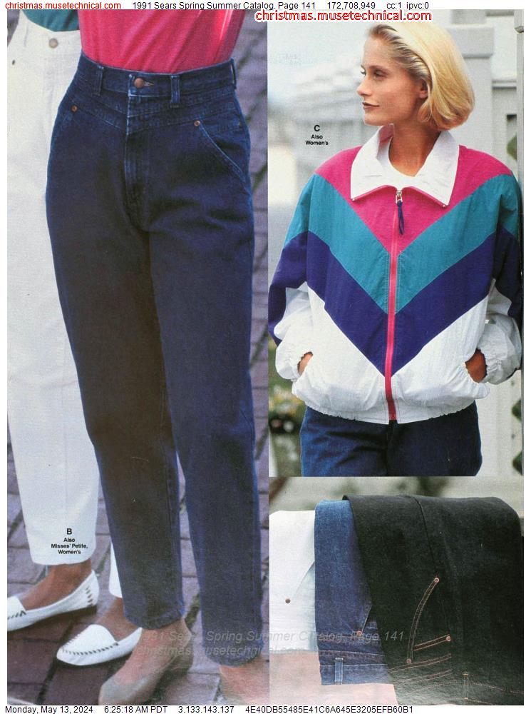 1991 Sears Spring Summer Catalog, Page 141