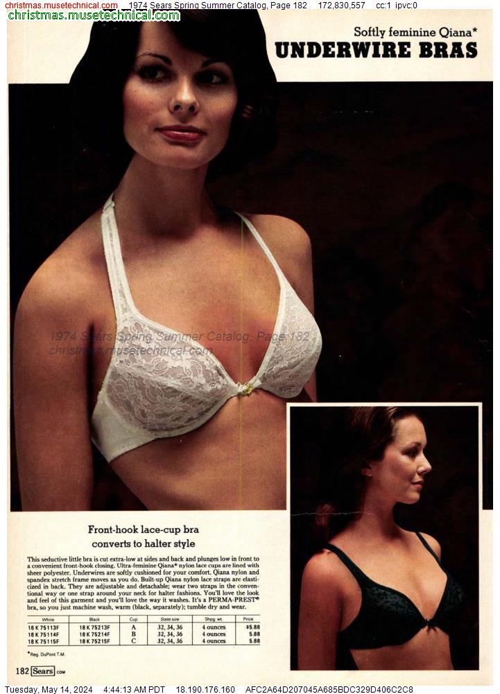 1974 Sears Spring Summer Catalog, Page 182