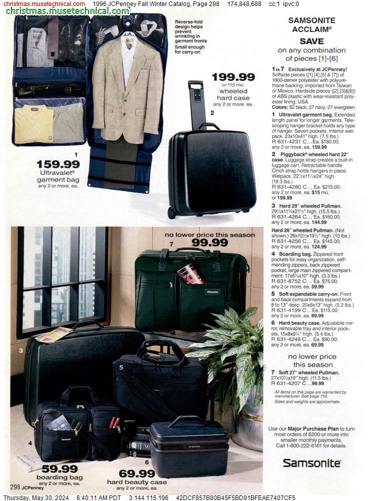 1996 JCPenney Fall Winter Catalog, Page 298