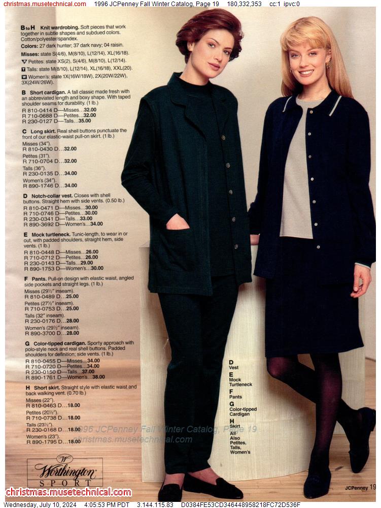 1996 JCPenney Fall Winter Catalog, Page 19