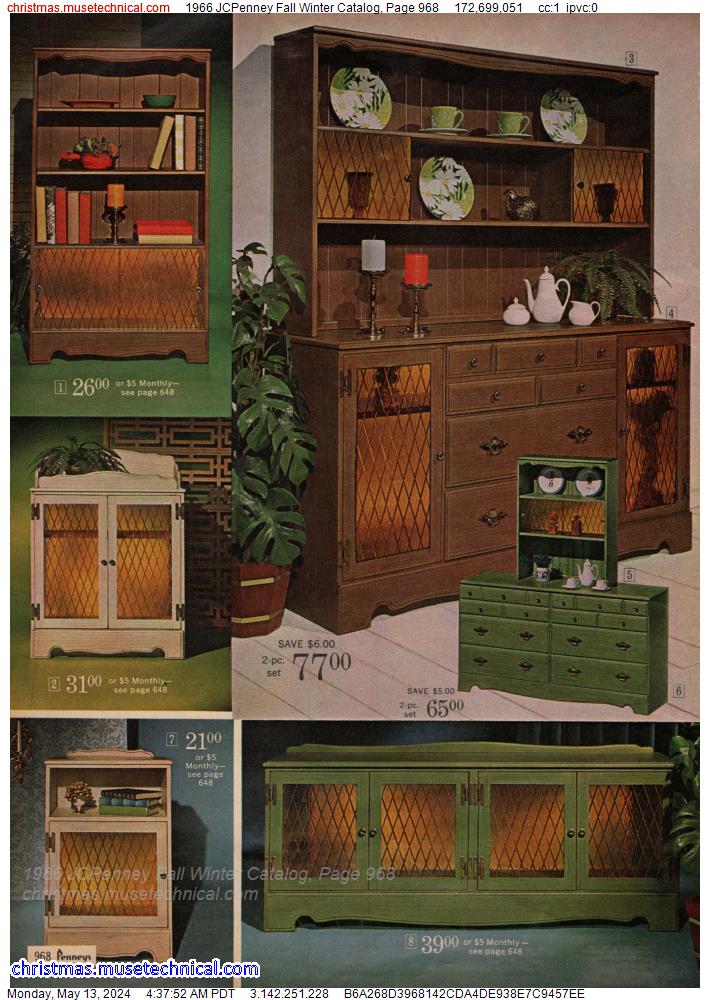 1966 JCPenney Fall Winter Catalog, Page 968