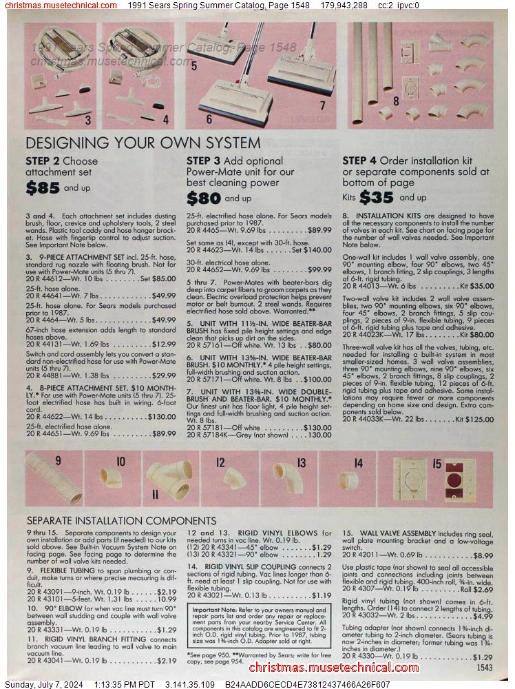 1991 Sears Spring Summer Catalog, Page 1548