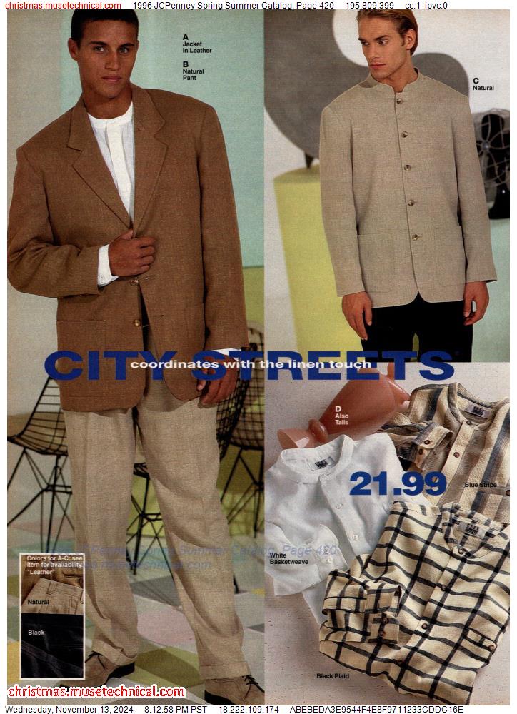 1996 JCPenney Spring Summer Catalog, Page 420