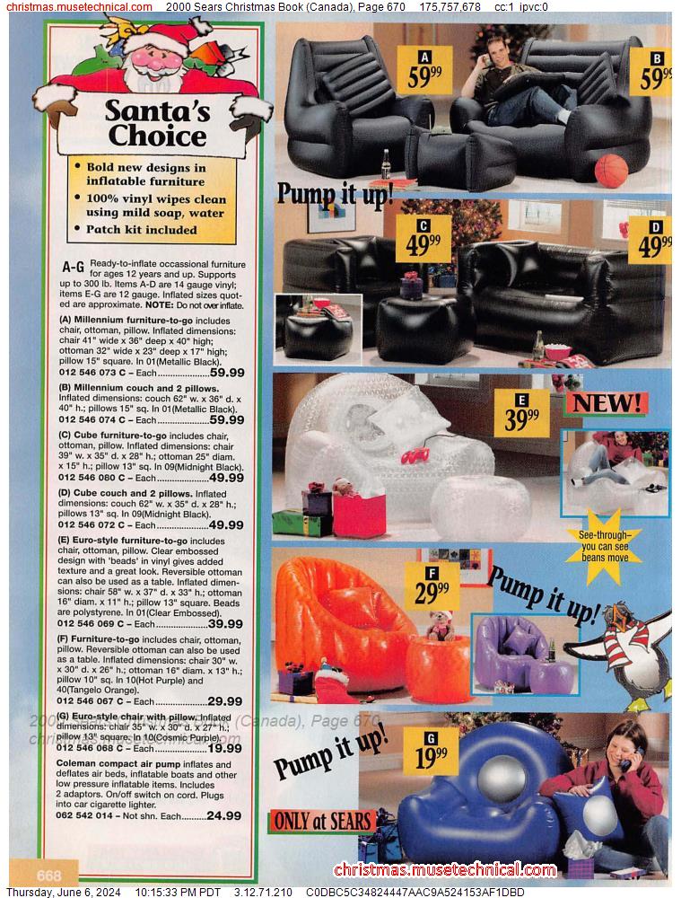 2000 Sears Christmas Book (Canada), Page 670