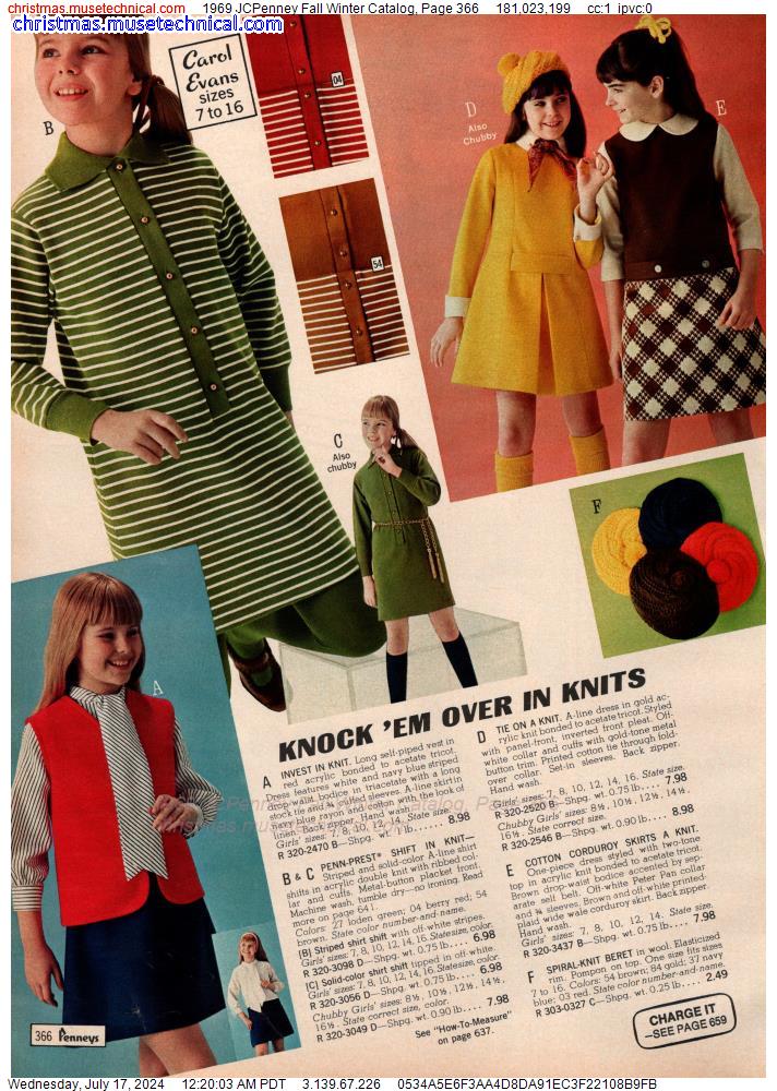 1969 JCPenney Fall Winter Catalog, Page 366