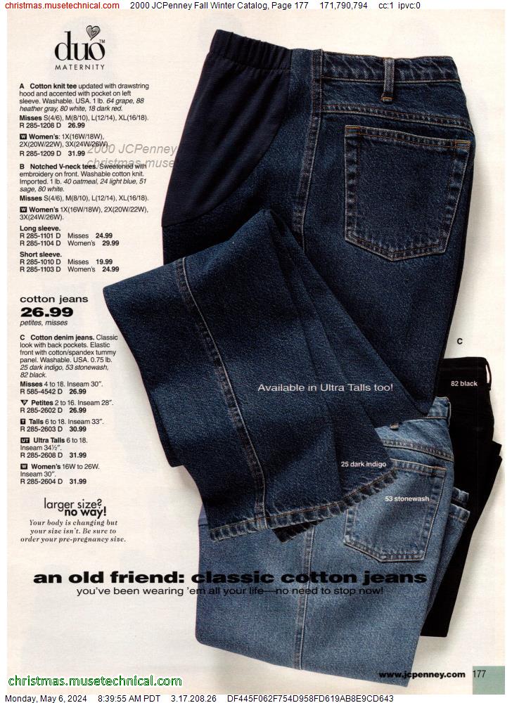 2000 JCPenney Fall Winter Catalog, Page 177