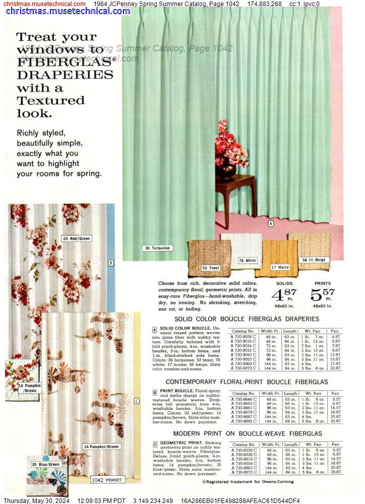 1964 JCPenney Spring Summer Catalog, Page 1042