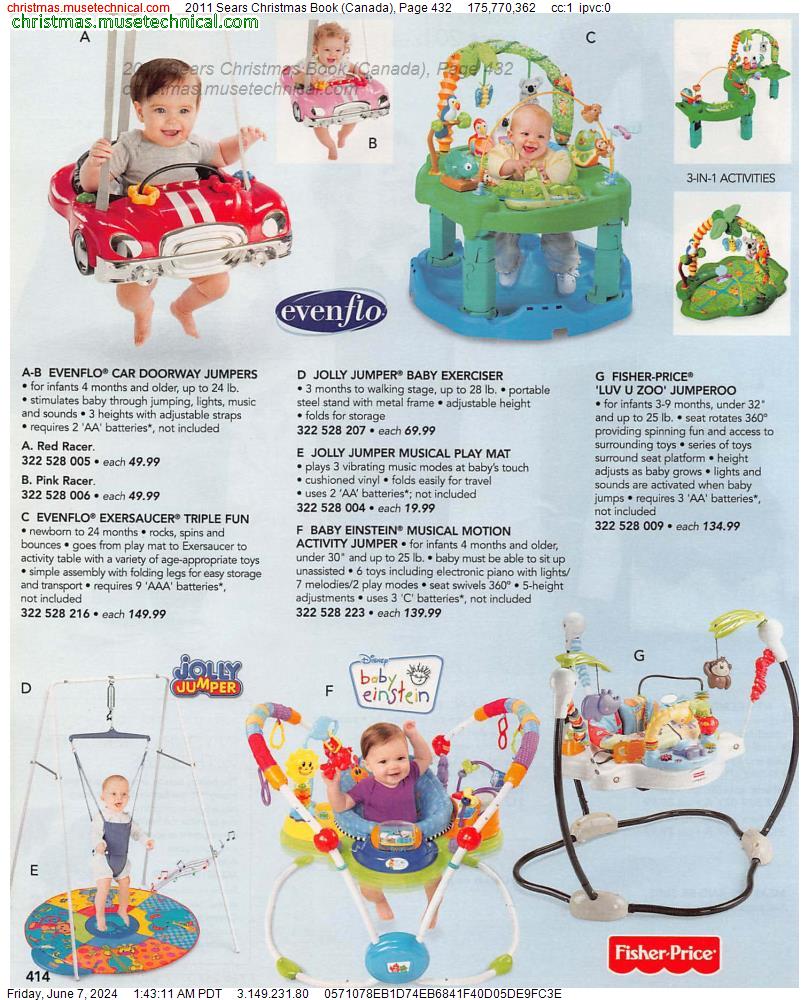 2011 Sears Christmas Book (Canada), Page 432