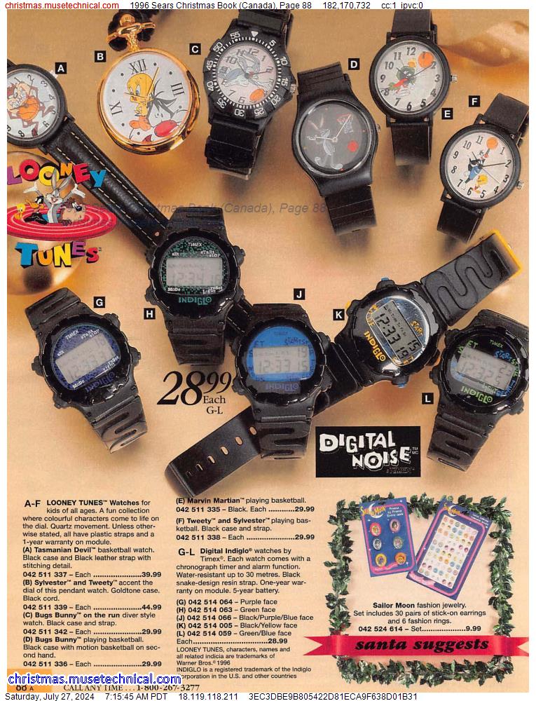 1996 Sears Christmas Book (Canada), Page 88
