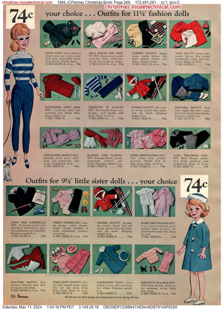 1966 JCPenney Christmas Book, Page 266