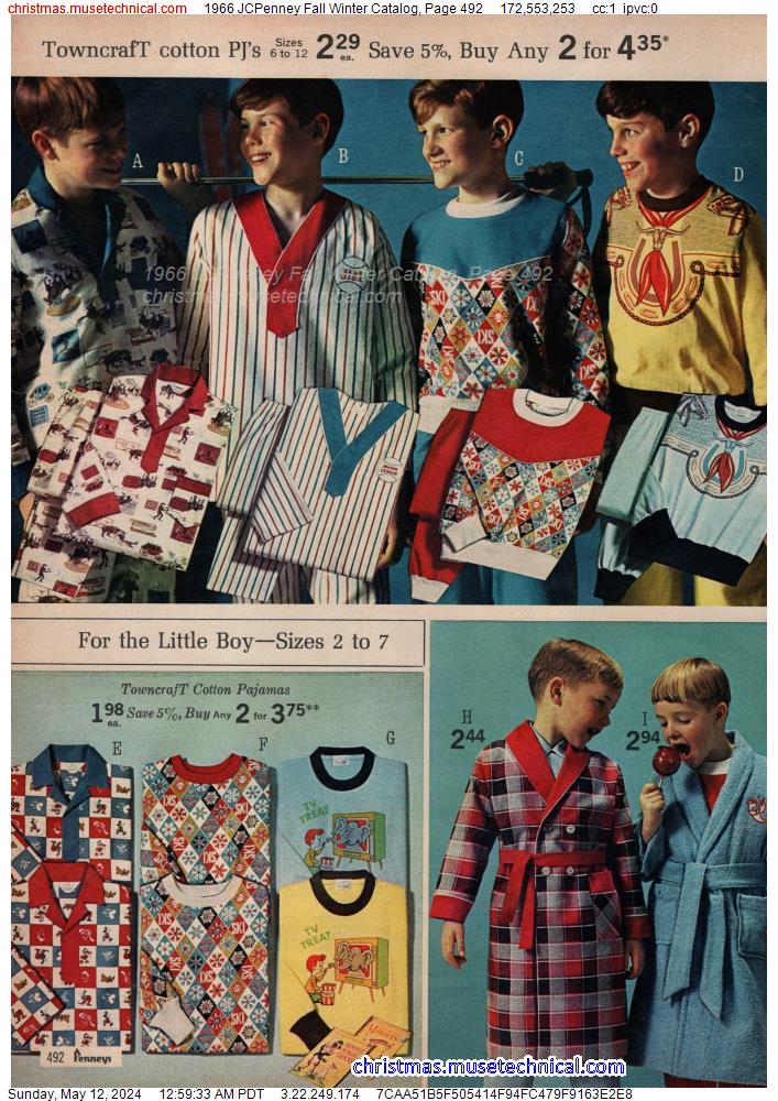1966 JCPenney Fall Winter Catalog, Page 492