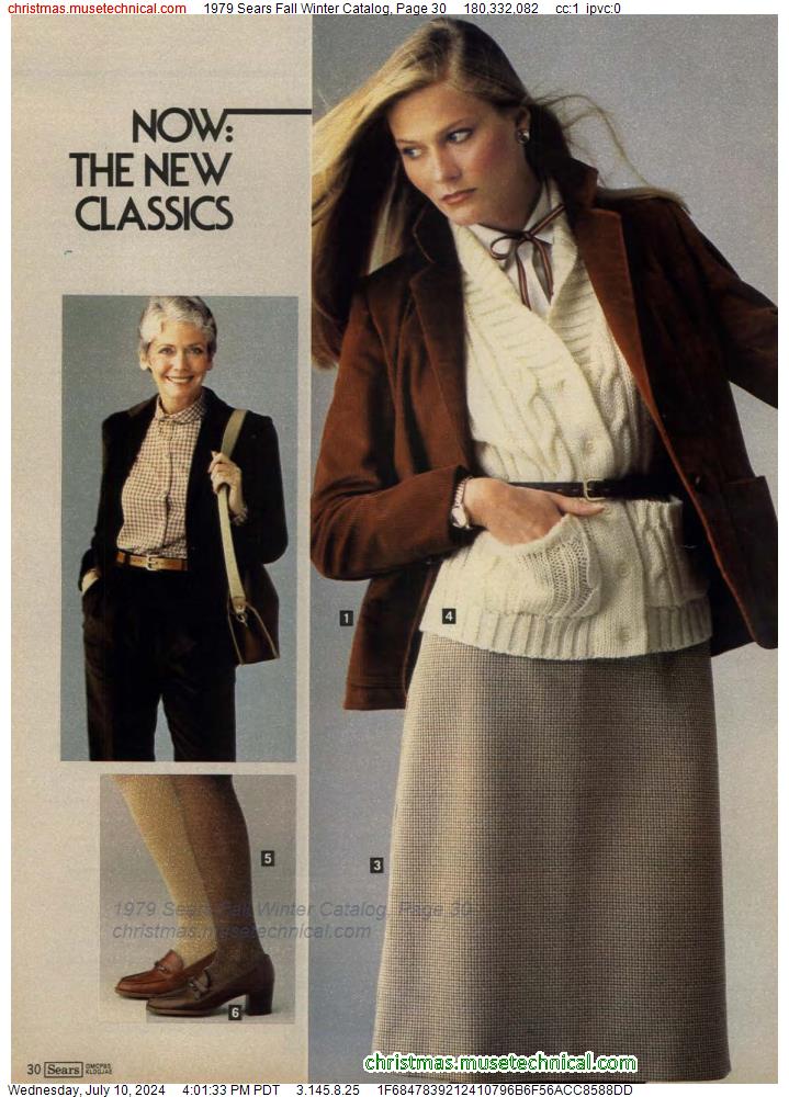 1979 Sears Fall Winter Catalog, Page 30