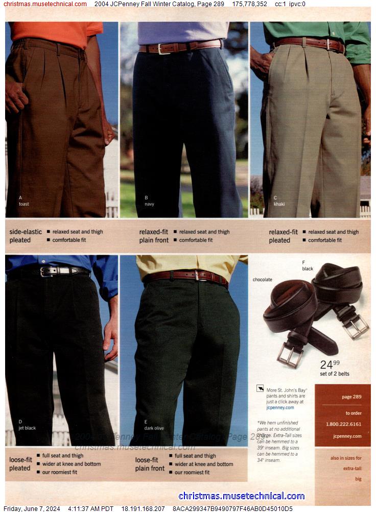 2004 JCPenney Fall Winter Catalog, Page 289