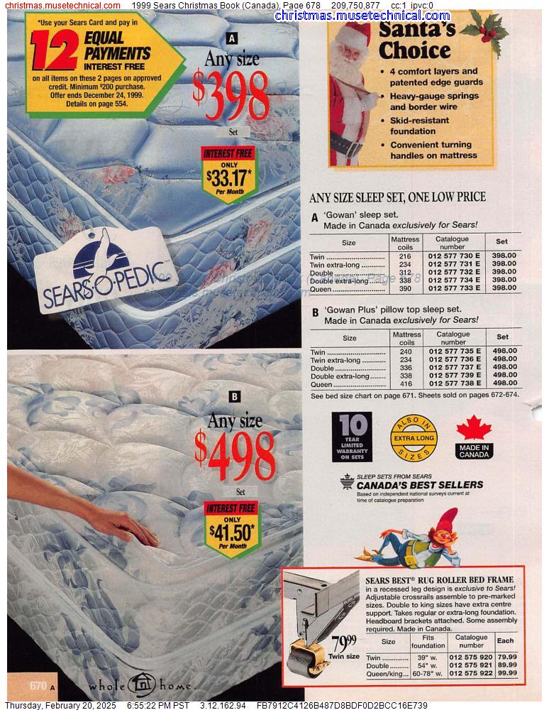 1999 Sears Christmas Book (Canada), Page 678