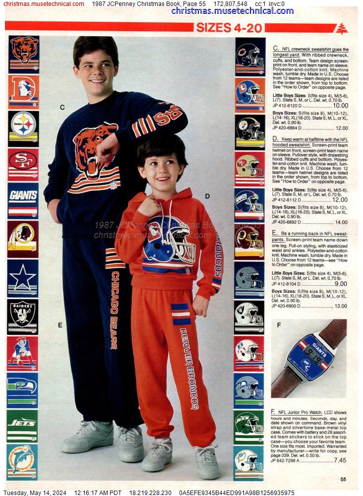 1987 JCPenney Christmas Book, Page 55