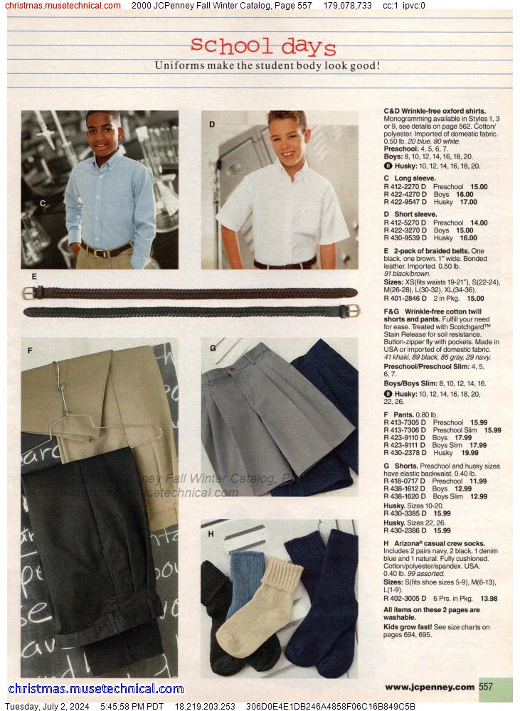 2000 JCPenney Fall Winter Catalog, Page 557