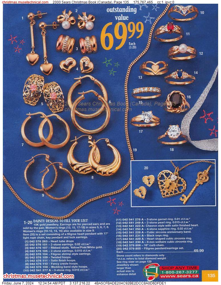 2000 Sears Christmas Book (Canada), Page 135