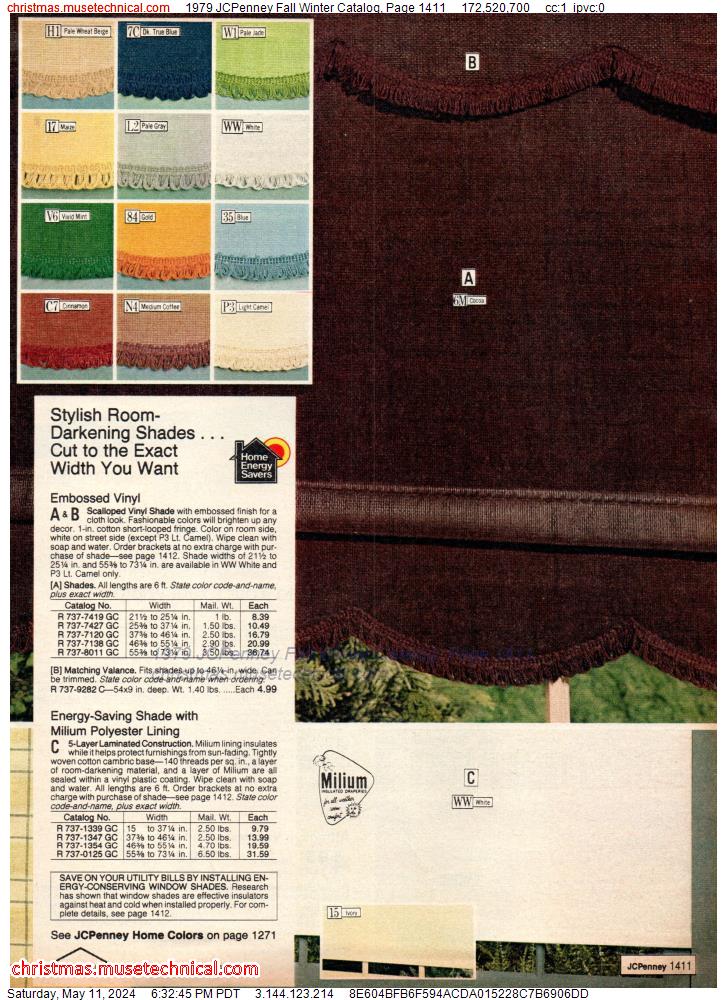1979 JCPenney Fall Winter Catalog, Page 1411